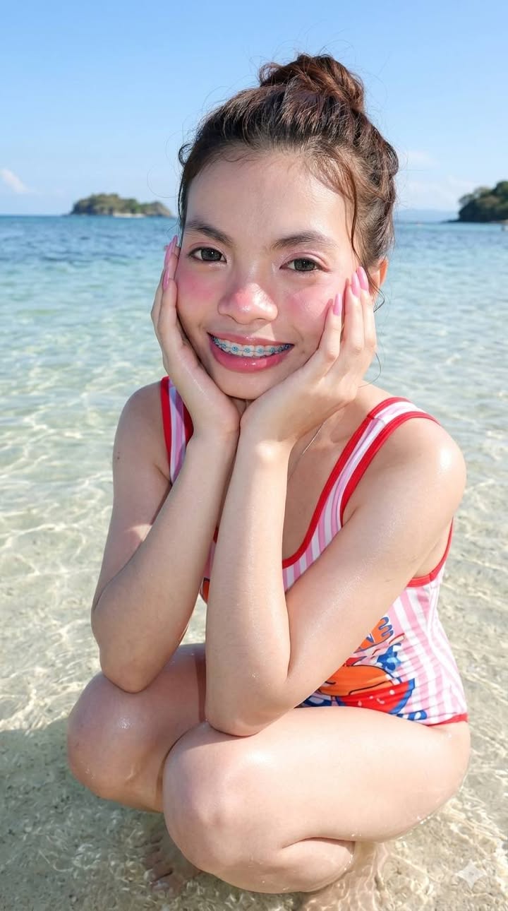 ตัวอย่าง Summer portrait